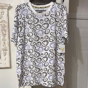 NWT SmileyWorld Graphic Tee Unisex Adult Size Large